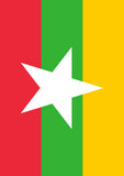Flag of Myanmar Flag image 2