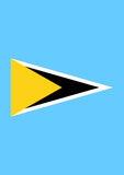 Flag of Saint Lucia Flag image 2