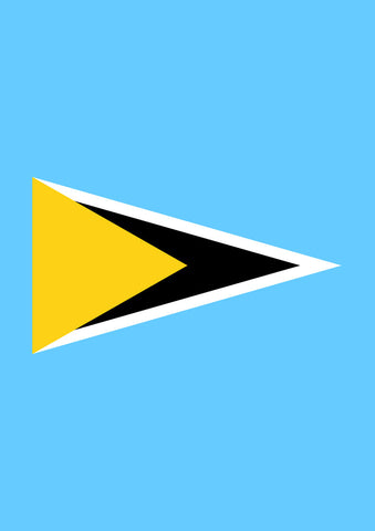 Flag of Saint Lucia Flag image 1