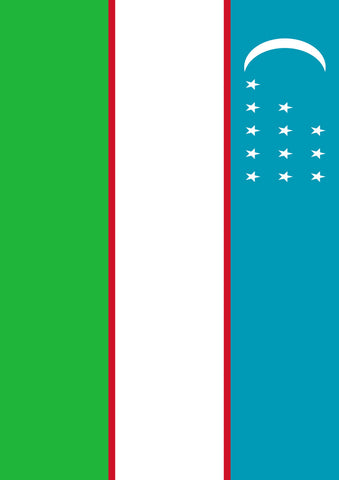 Flag of Uzbekistan Flag image 1