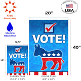 Vote Democrat Flag image 6