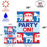 Party On Flag image 6