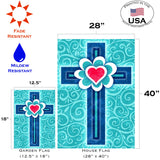 Heart Cross Flag image 6