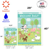 Welcome Baby Flag image 6