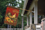 Fall Rooster Flag image 8