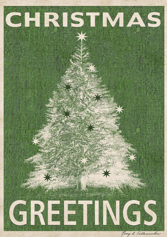 Christmas Greetings Flag image 1