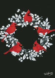 Cardinal Wreath Flag image 2