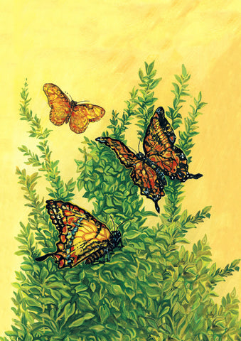 Butterflies in Flight Flag image 1