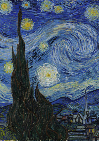 Van Gogh's Starry Night Flag image 1