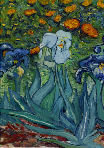 Van Gogh's Iris Flag image 1