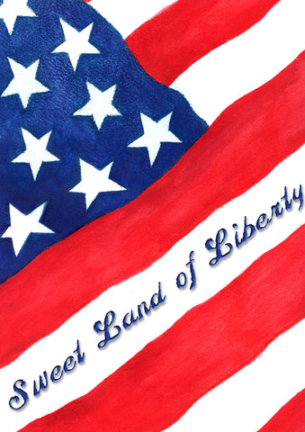 Sweet Land of Liberty Flag image 1