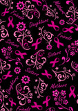 Pink Ribbon Collage Flag image 2