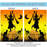 Candycorn Witch Flag image 9