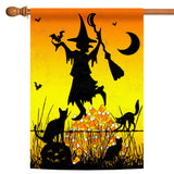 Candycorn Witch Flag image 5