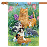 Meadow Cats Flag image 5