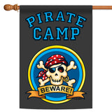 Pirate Camp Flag image 5