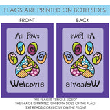 All Paws Welcome Flag image 9