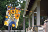 Afternoon Sunflowers Flag image 8