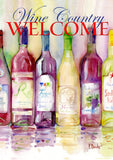 Reds and Whites-Wine Country Welcome Flag image 2