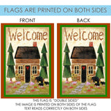 Cabin Welcome Flag image 9