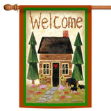 Cabin Welcome Flag image 5