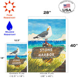 Beach Bird-Stone Harbor Flag image 6