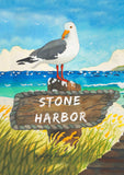 Beach Bird-Stone Harbor Flag image 2