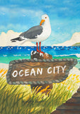Beach Bird-Ocean City Flag image 2