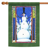 Stovepipe Snowman Flag image 5