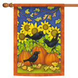 Fall Crows Flag image 5