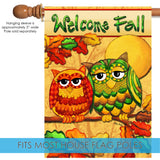 Fall Owls Flag image 4