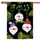 Snowman Ornaments Flag image 5