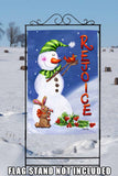 Snowman Rejoice Flag image 8