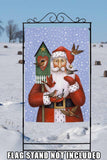 Birdhouse Santa Flag image 8