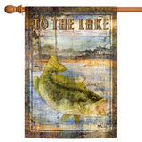 Welcome To The Lake Flag image 5