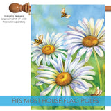 Honey Bees And Daisies Flag image 4