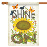 Sunflower Shine On Flag image 5