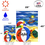 Beach Balls-Welcome to Cape Cod Flag image 6