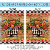 Checkerboard Bouquet Flag image 9