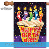 Happy Birthday Cupcake Flag image 4
