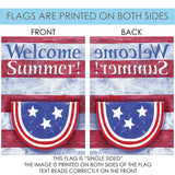 Bunting On Striped Welcome Summer Flag image 9