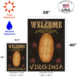 Americana Pineapple-Welcome Virginia Flag image 6
