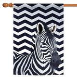Chevron Zebra Flag image 5