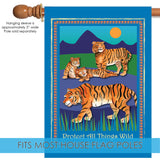 Protect Tigers Flag image 4