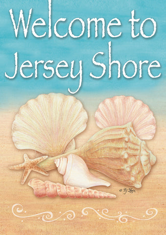 Welcome Shells-Jersey Shore Flag image 1