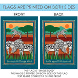 Protect Zebras Flag image 9