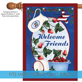 Berries And Cream Welcome Flag image 4