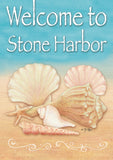 Welcome Shells-Stone Harbor Flag image 2