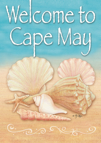 Welcome Shells-Cape May Flag image 1