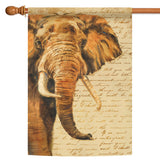 Hand Painted Elephant Flag image 5